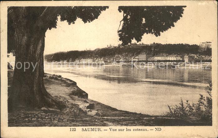 Saumur Vue sur les coteaux