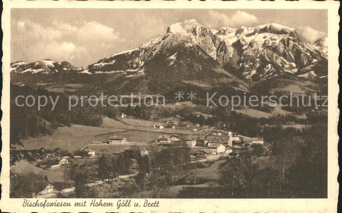 Bischofswiesen Hohem Goell Brett
