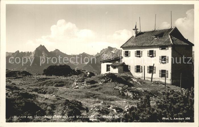 Untersberg Stoehrhaus Watzmann Hochkalter