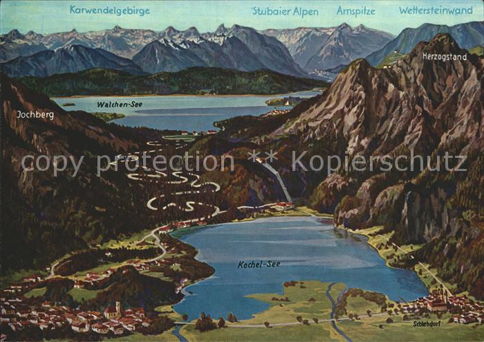 Kochel See Walchen- See Jochberg