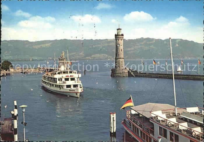 Lindau Bodensee Hafen Leuchtturm