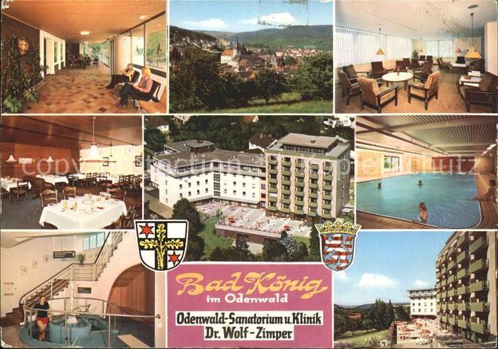 Bad Koenig Odenwald Odenwald- Sanatorium Doktor Wolf- Zimper