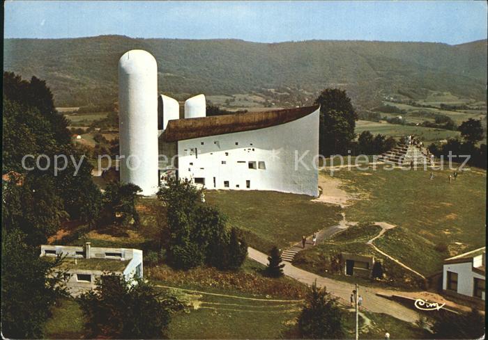 Ronchamp Haute Saone Chapelle de Notre- Dame du Haut