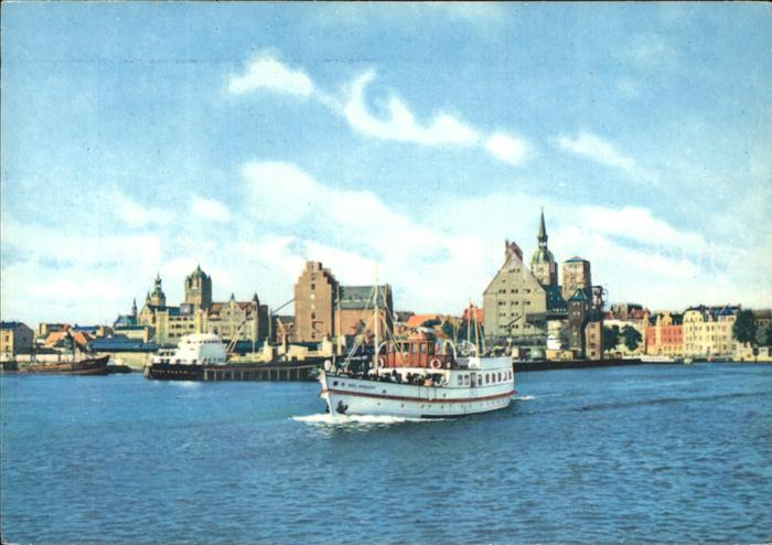 Stralsund Mecklenburg Vorpommern Hafen