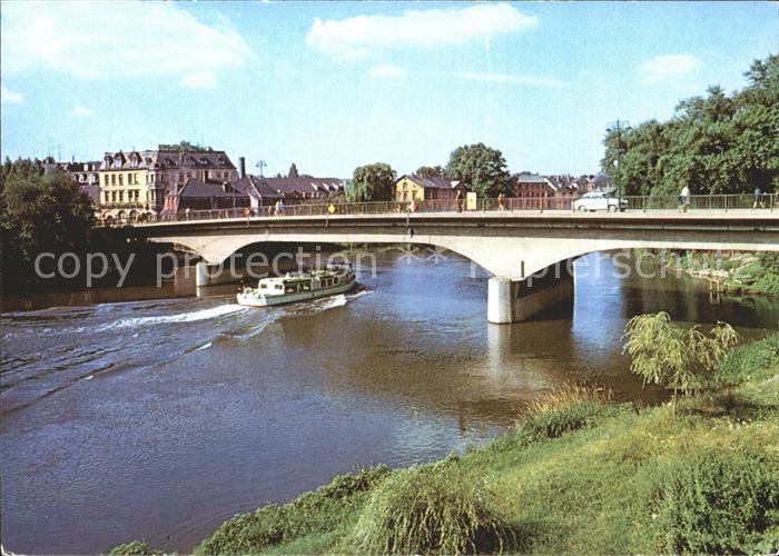 Weissenfels Saale Bruecke des Friedens