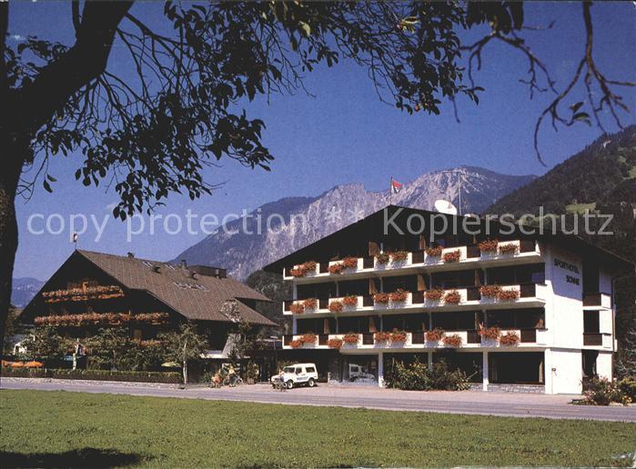 Vandans Vorarlberg Sporthotel Sonne