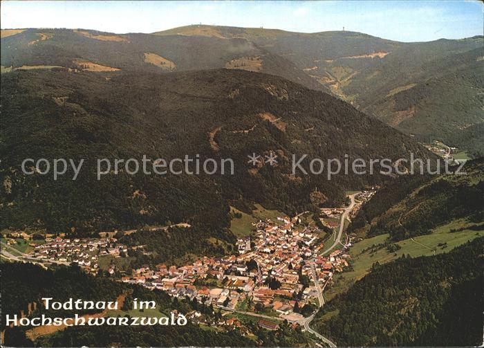Todtnau Schwarzwald BW Fliegeraufnahme