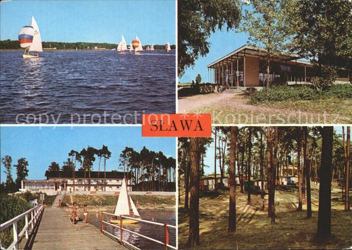 Schlawe Pommern See Campingplatz