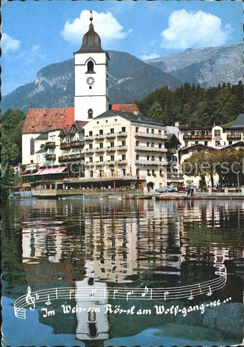 St Wolfgang Wolfgangsee Hotel Weisses Roessel