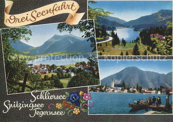 Schliersee Spitzingsee Tegernsee