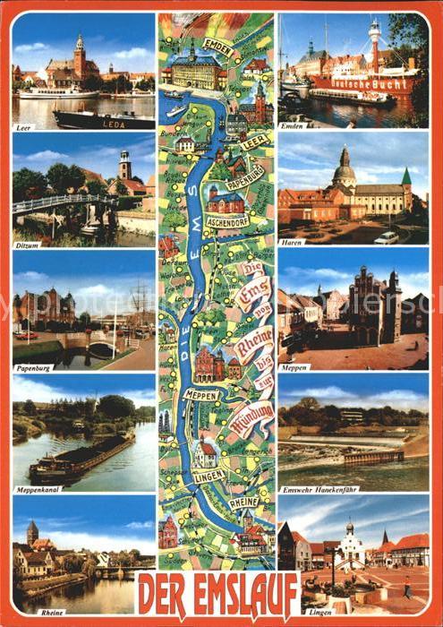 Papenburg Ems Leer Emden Meppen Emslauf