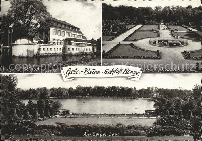 Buer Gelsenkirchen Schloss Berge Schlosspark Berger See