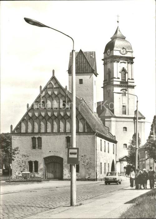 Fuerstenwalde Spree Rathaus Dom