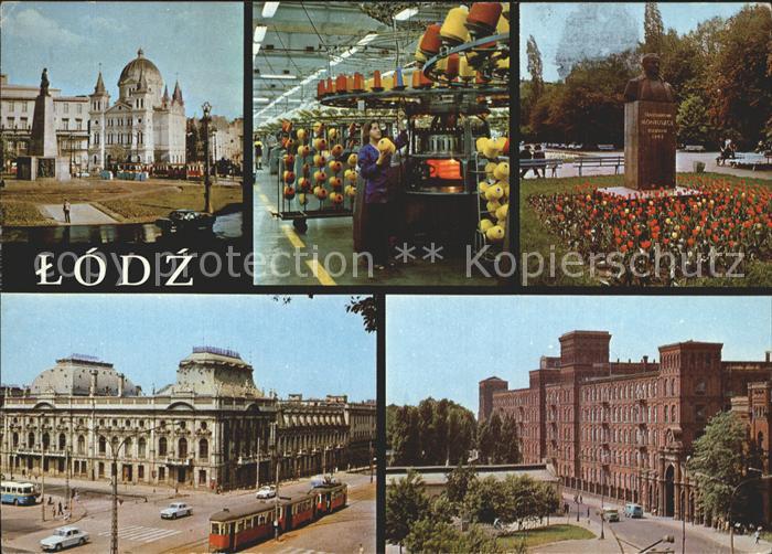 Litzmannstadt Lodz Strassenbahn Denkmal