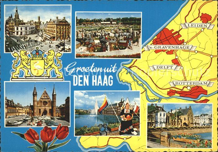 Den Haag Kirche Landkarte Tracht