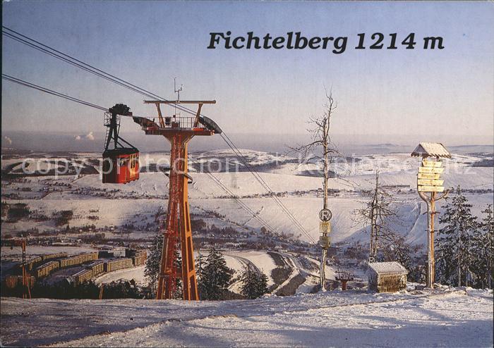 Oberwiesenthal Erzgebirge Fichtelberg Gondelbahn