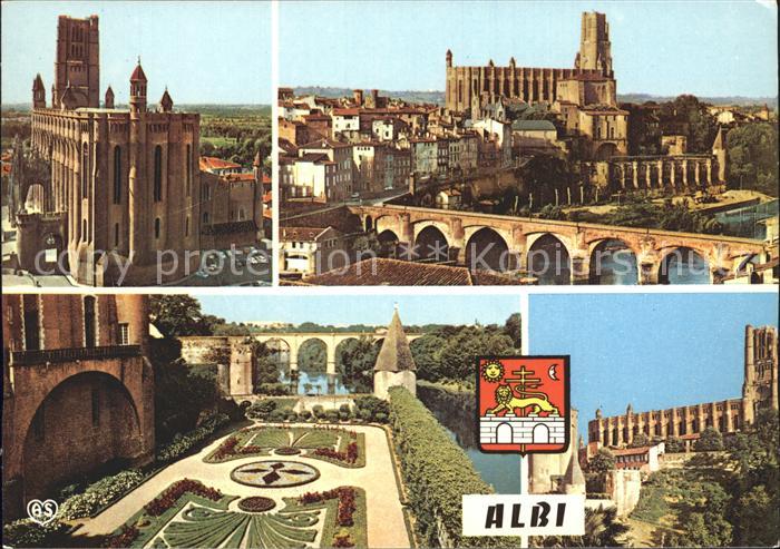 Albi Tarn Basilique XIII siecle Musee Toulouse Lautrec