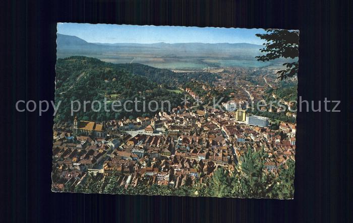 Brasso Brasov Kronstadt Fliegeraufnahme