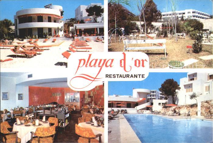 Cala d Or Restaurante Schwimmbad Gastraum Sonnenterrasse