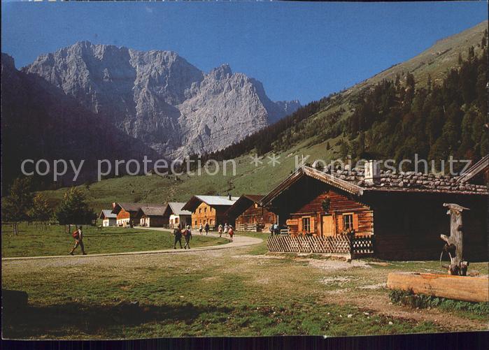 Engalm Ahornboden Grubenkarspitze