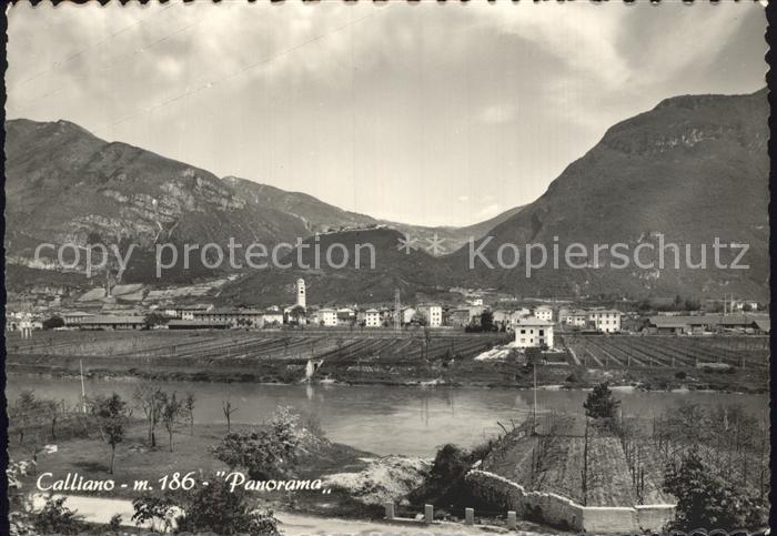 Trentino Dolomiten Calliano Panorama