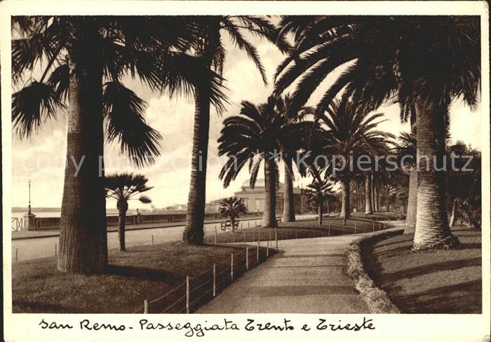 San Remo Passeggiata Trento e Trieste