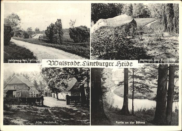 Walsrode Lueneburger Heide Hermann Loens Ruhestaette Heiseweg Alter Heidehof