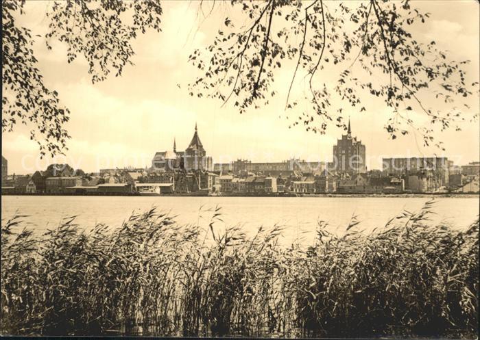 ROSTOCK CITY Stadtansicht Warnow