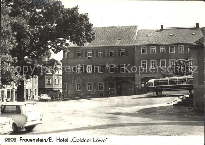Frauenstein Sachsen Hotel Goldener Loewe