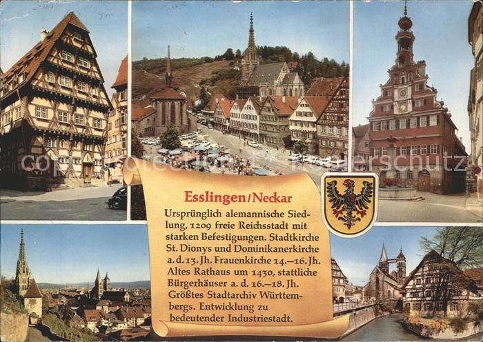 Esslingen Neckar Stadtansicht
