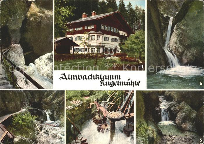 Almbachklamm Kugelmuehle