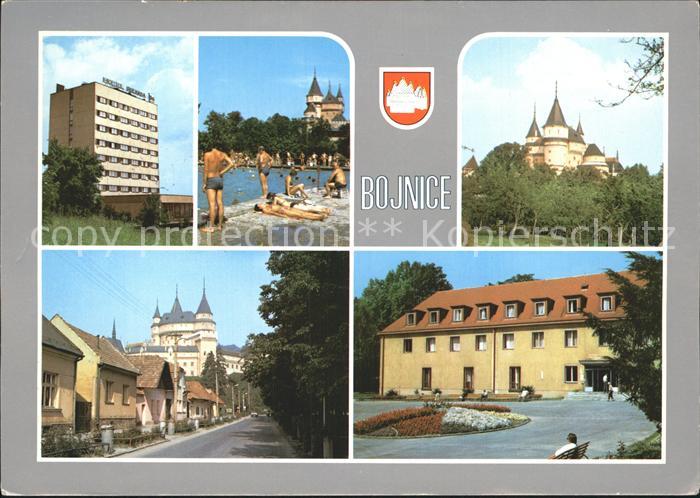 Bojnice Schwimmbad Burg Hochhaus