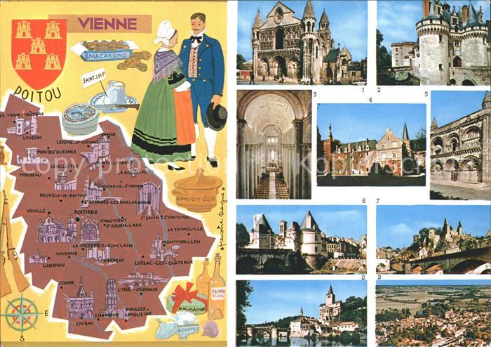 Vienne sur le Rhone Kirchen und Burgen