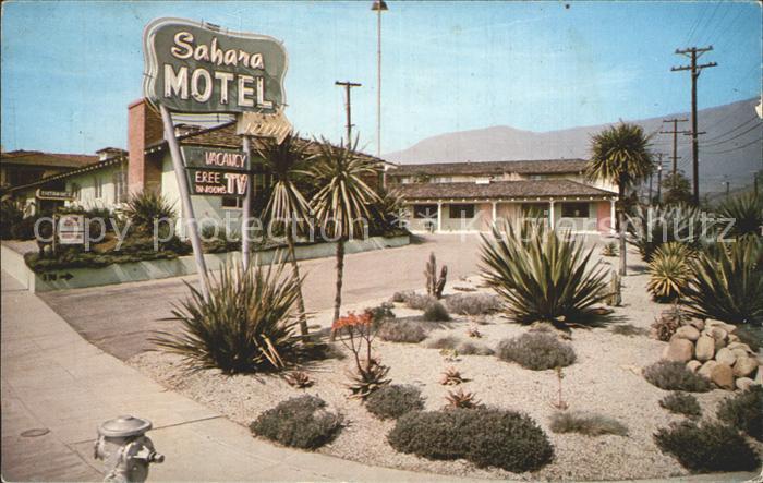 Santa Barbara California Sahara Motel
