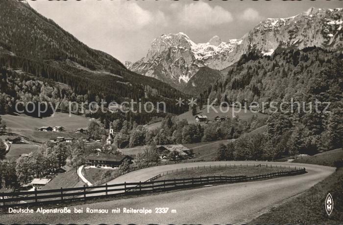 Ramsau Berchtesgaden Deutsche Alpenstrasse Reiteralpe
