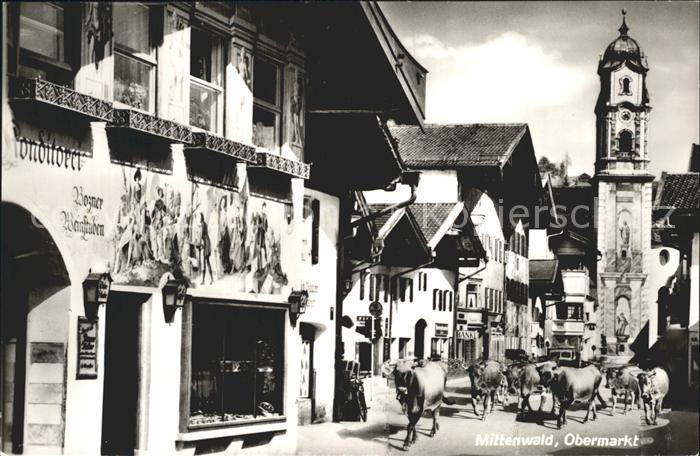 Mittenwald Bayern Obermarkt
