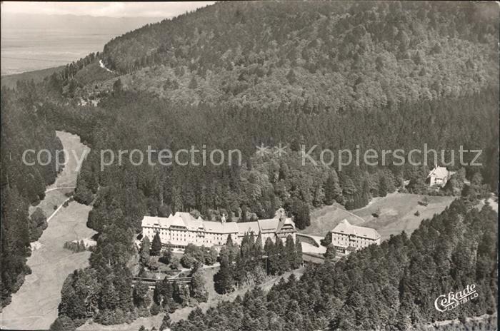 Luisenheim Rehaklinik Malsburg-Marzell Kandern BW Fliegeraufnahme