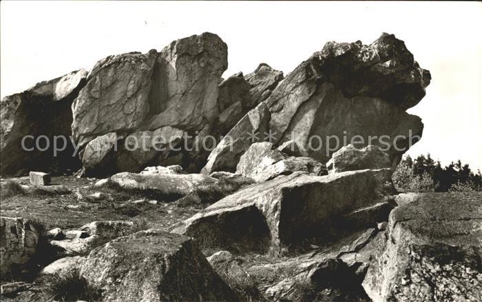 Feldberg Taunus Brunhildenfelsen