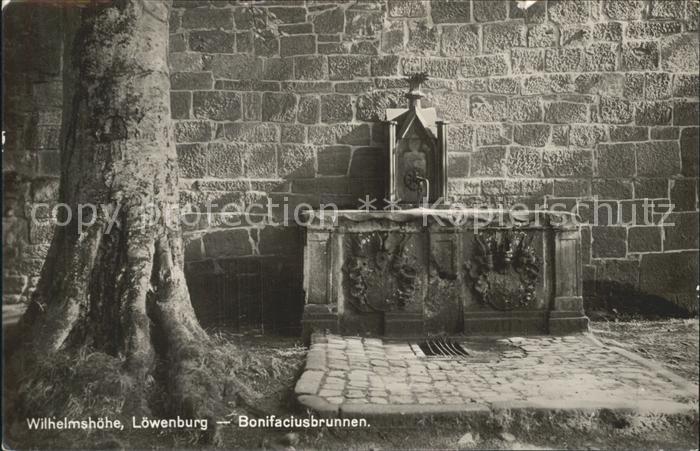 Wilhelmshoehe Kassel Bonifaciusbrunnen