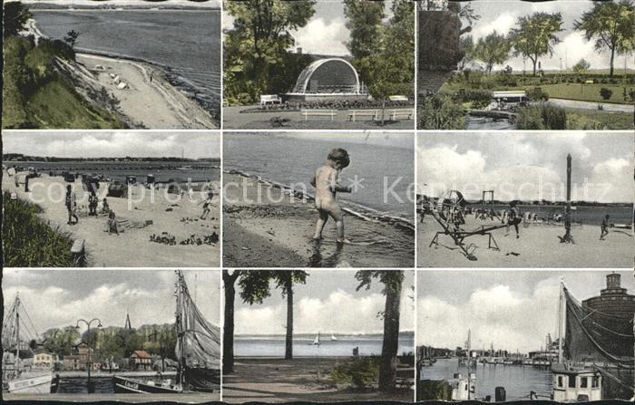 ECKERNFoeRDE Ostseebad Hafen Park Strand