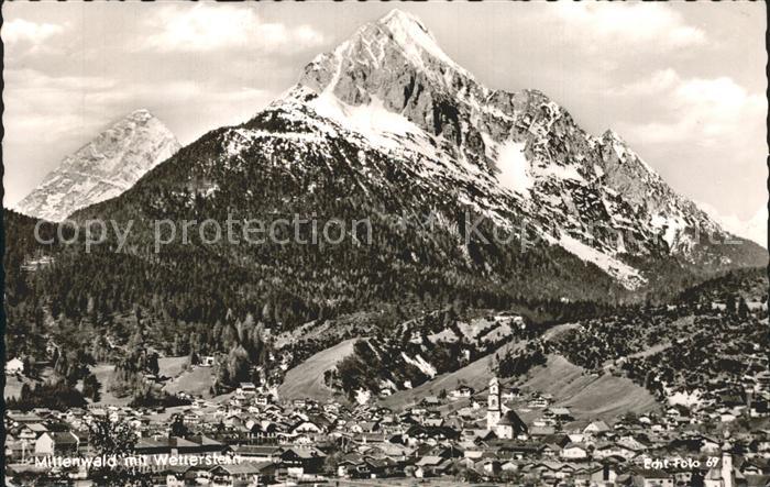 Mittenwald Bayern Wetterstein