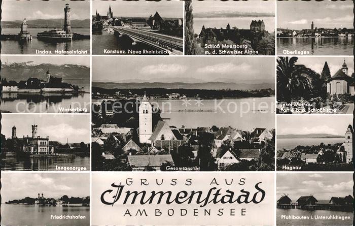 Immenstaad Bodensee Hafeneinfahrt Lindau Langenargen Friedrichshafen Unteruhldin