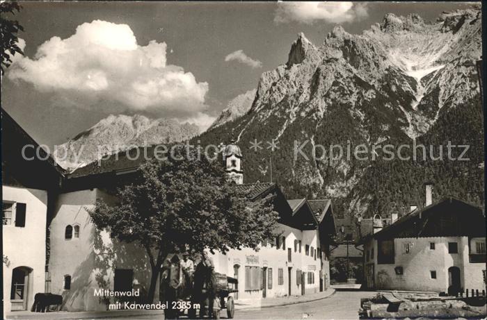 Mittenwald Bayern Karwendel