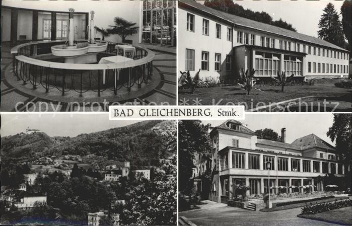 Bad Gleichenberg Kurgarten Kurhaus Gesamtansicht