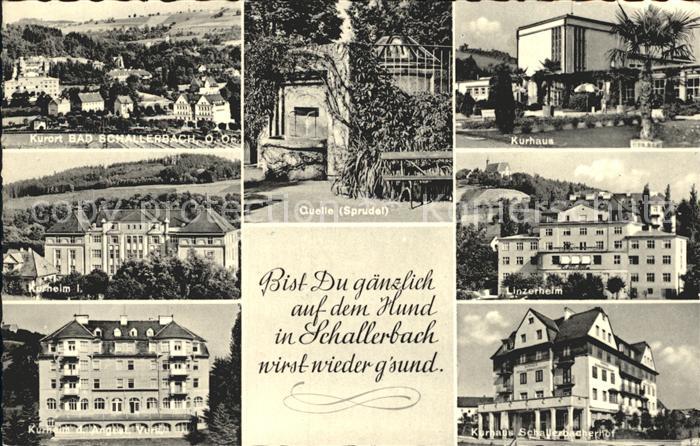 Schallerbach Bad Quelle Kurhaus Linzerheim