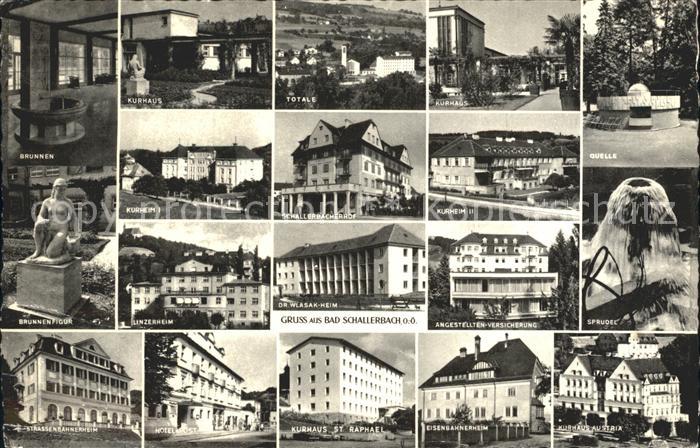 Bad Schallerbach Brunnenfigur Kurhaus Quelle