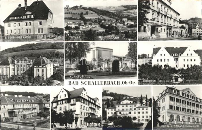 Bad Schallerbach Kurheim Austria Eisenbahnerheim Linzerheim