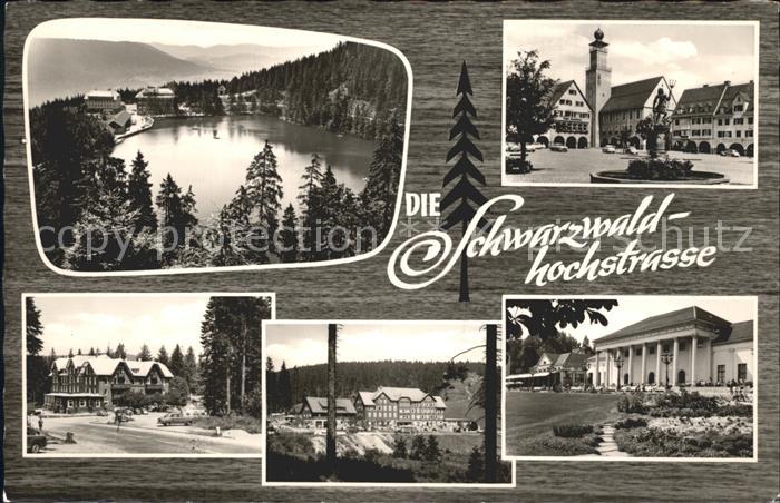 FREUDENSTADT BW Schwarzwald- Hochstrasse Kirche