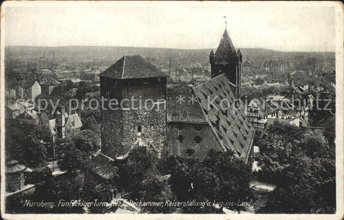 NueRNBERG CITY Fuenfeckiger Turm