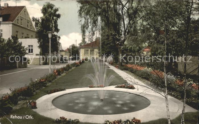 Rehau Oberfranken Parkanlagen Stadtwerke